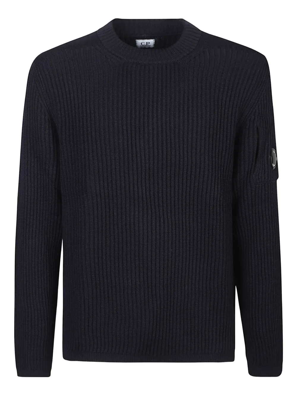 C.p. Company C. P. Company Man Sweater Black Size 46 Cotton In Blue