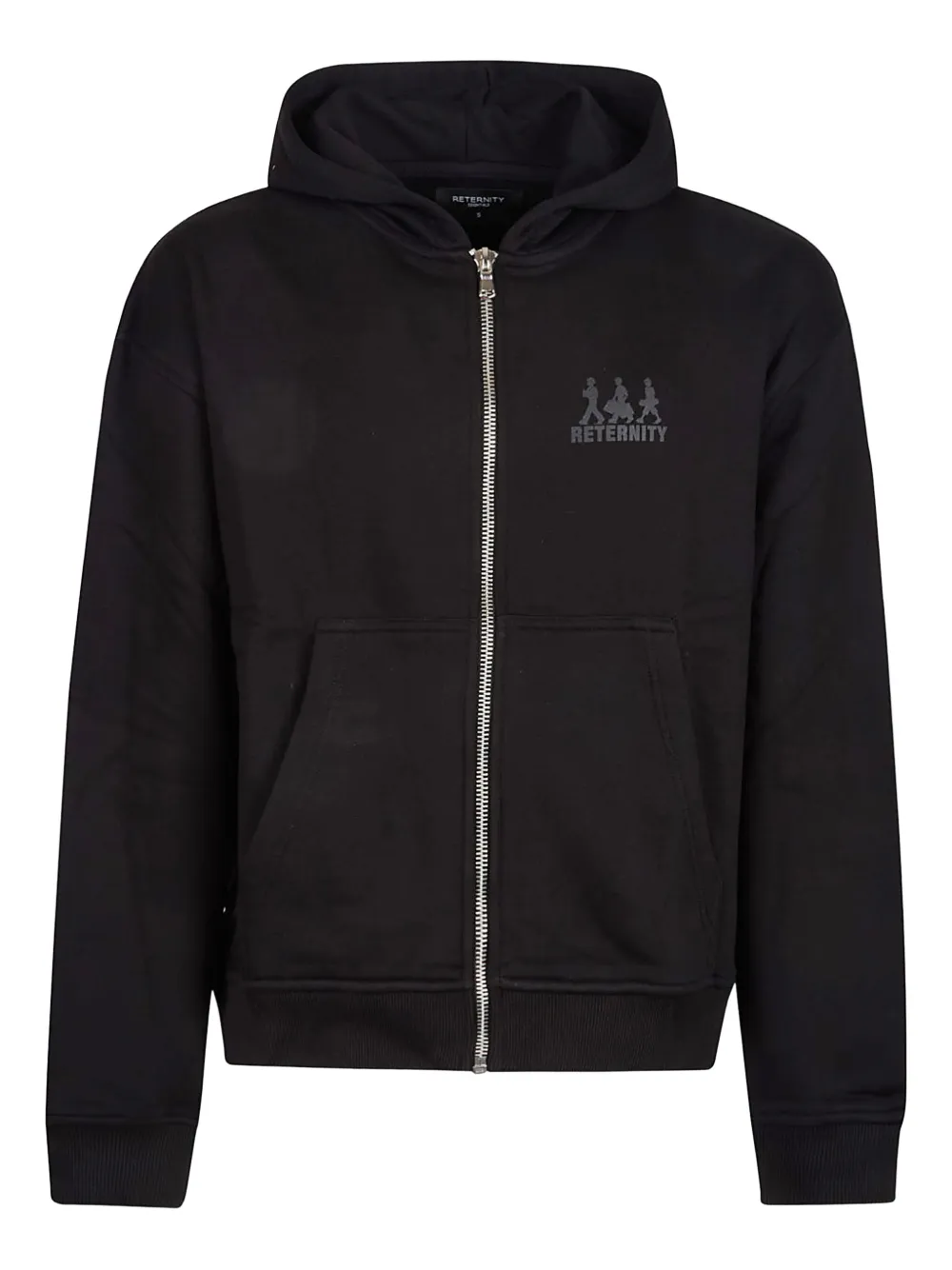 Reternity Logo-print Hoodie In Black