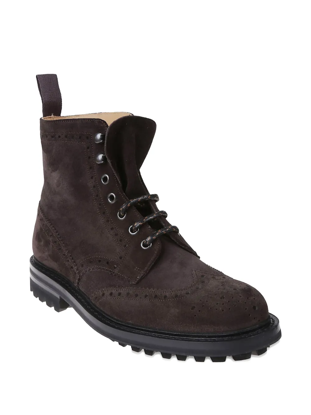 Church's Mc Farlane lace-up biker boots Brown