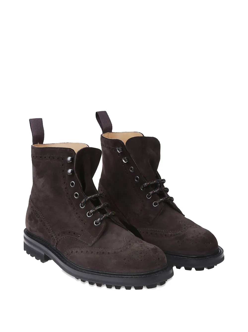 Church's Mc Farlane lace-up biker boots Brown