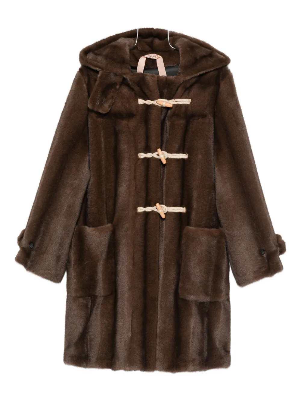 N°21 N21 Faux Fur Montgomery In Brown
