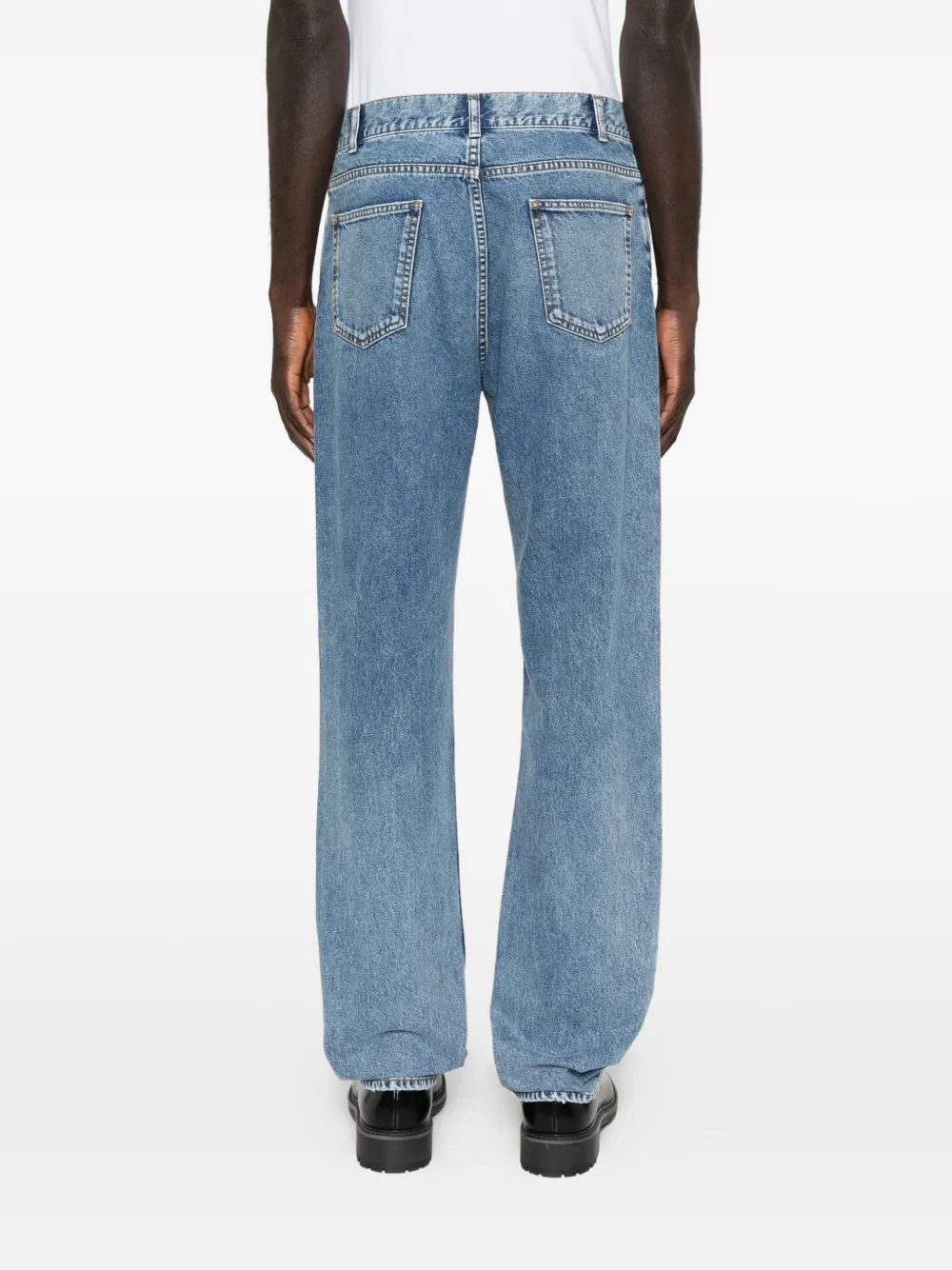 The Row Fred Jeans In Blue