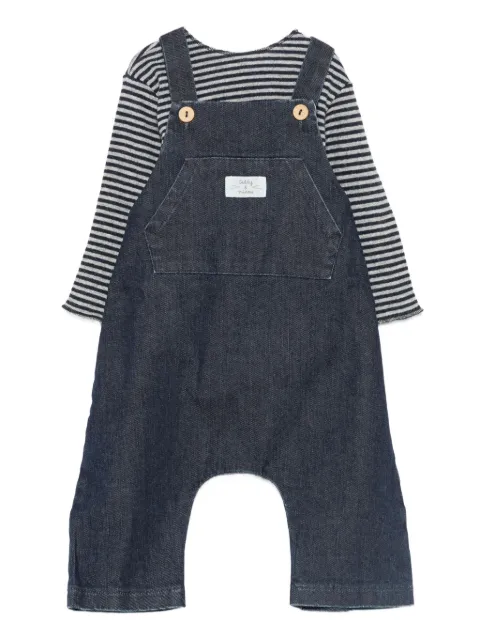 TEDDY & MINOU denim dungarees (set of two)