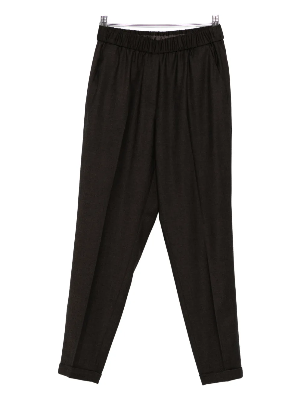 Antonelli Elasticated-waist Trousers In Black