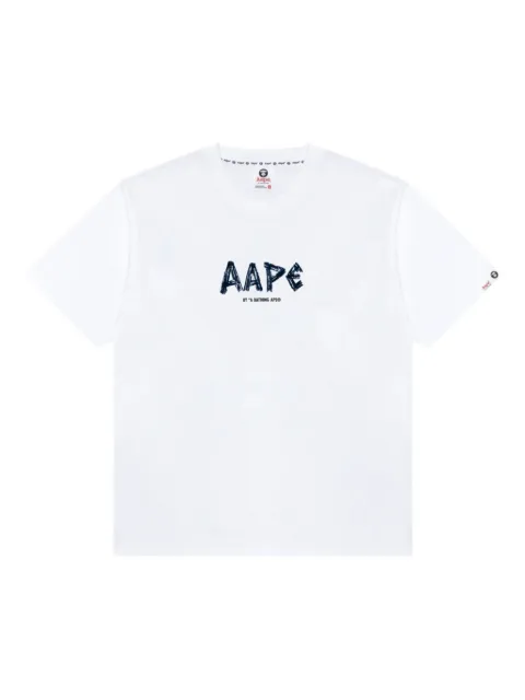 AAPE BY *A BATHING APE® AAPE logo-print T-shirt