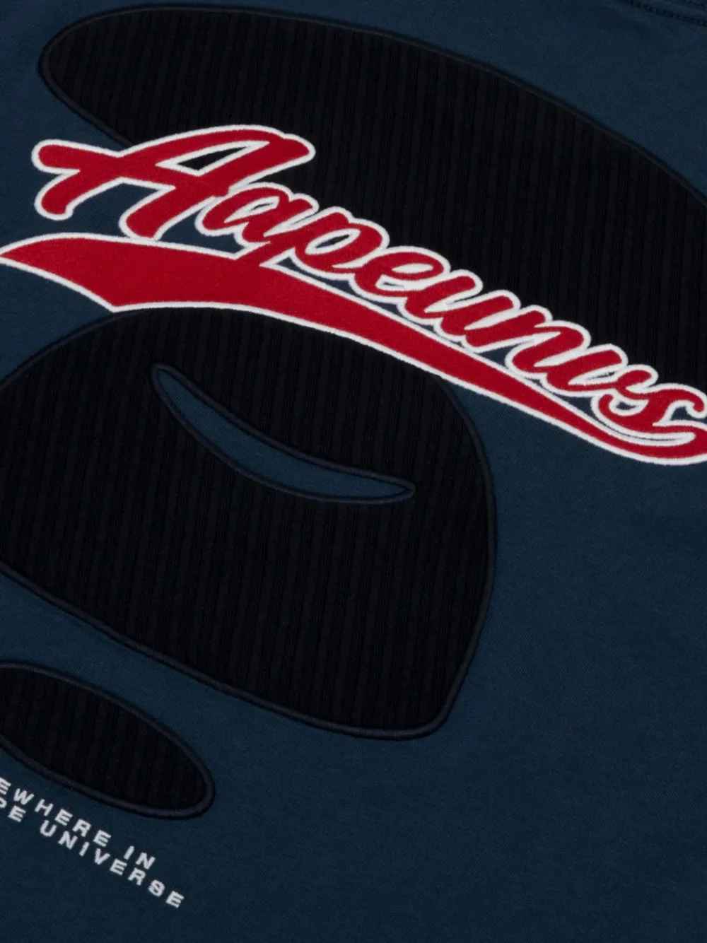 Aape By A Bathing Ape Aape Aapeunvs "a" T-shirt In Blue