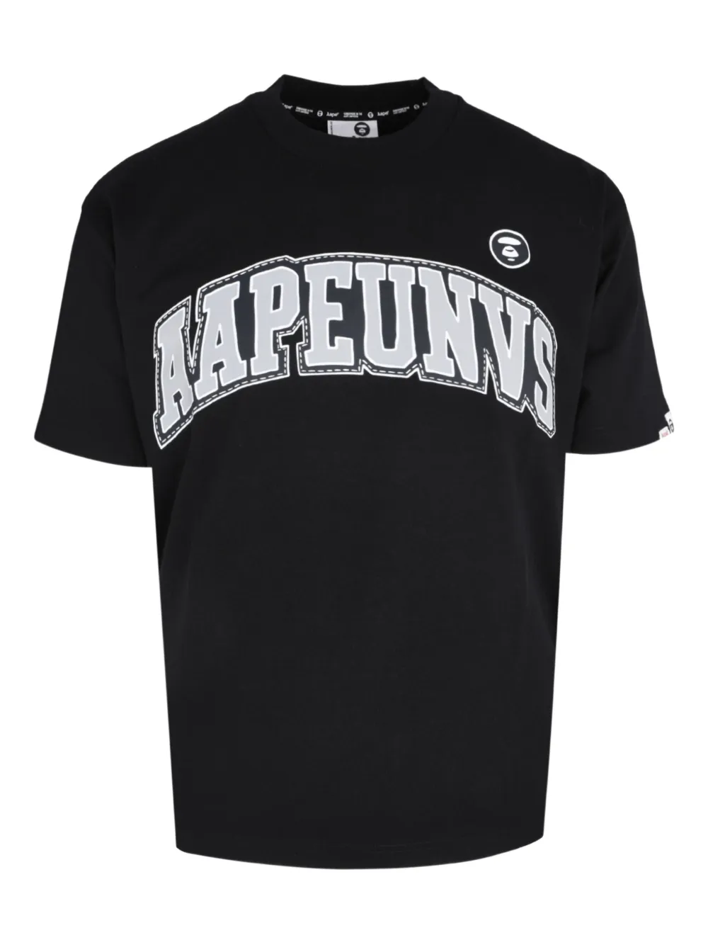 AAPE BY *A BATHING APE® playera AAPEUNVS Moonface | negro | Image 1