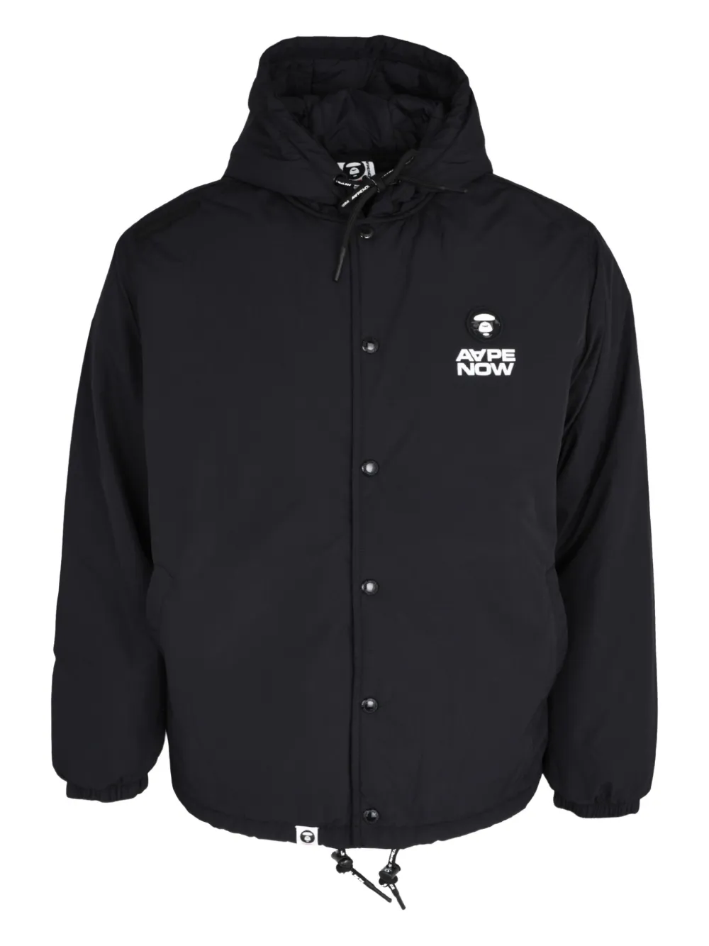 AAPE BY *A BATHING APE® AAPENOW moonface hooded jacket | negro | Image 1