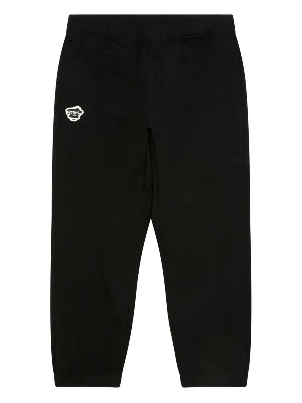 AAPE BY *A BATHING APE® logo-patch track pants | Black | Image 1