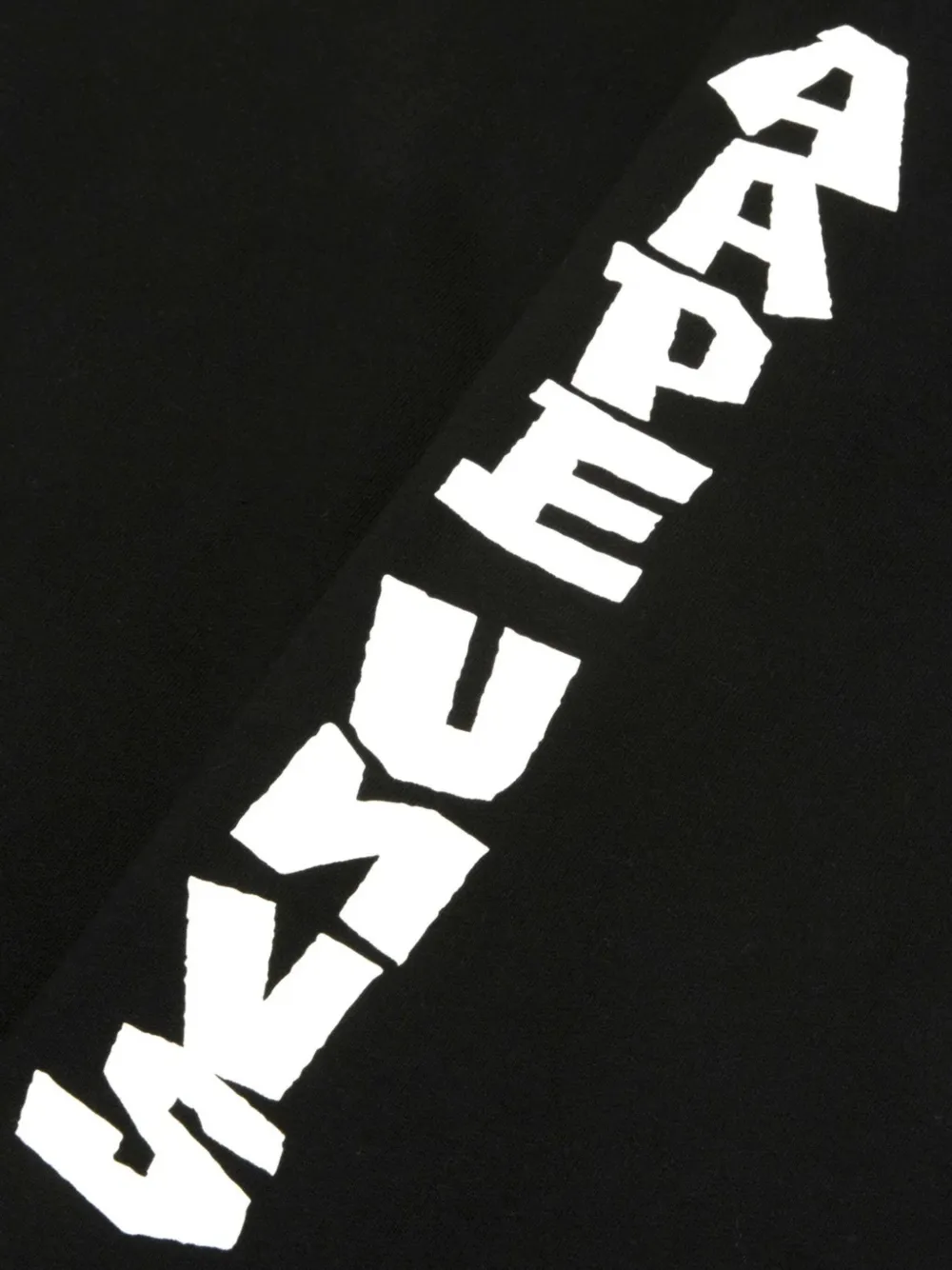 Aape By A Bathing Ape Logo-patch Track Pants In Black