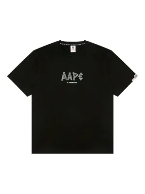 AAPE BY *A BATHING APE® AAPE Universe Print T-shirt | Black