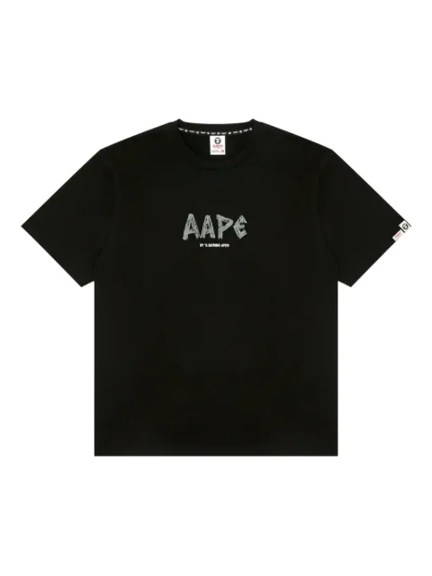 AAPE BY *A BATHING APE® AAPE logo-print T-shirt