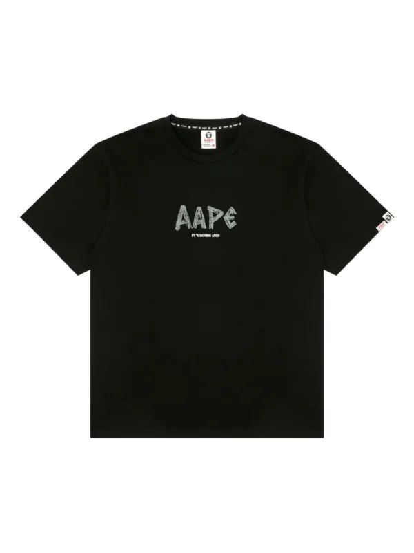 美品 AAPE BY A BATHING APE グラフィティ ブラック 32055131_62345506_600.jpg
