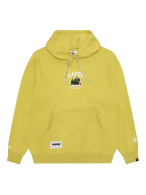 AAPE BY *A BATHING APE® ジップアップ パーカー | イエロー | FARFETCH JP