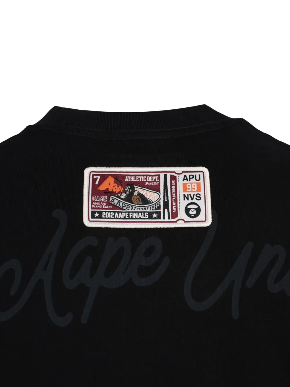 Aape By A Bathing Ape Aape Fancy Main T-shirt In Black