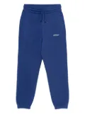 Off-White Kids logo-print track pants - Blue