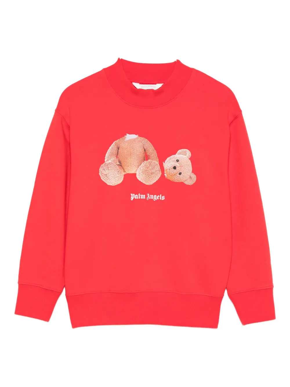 Palm Angels Graphic-print Sweatshirt In Red