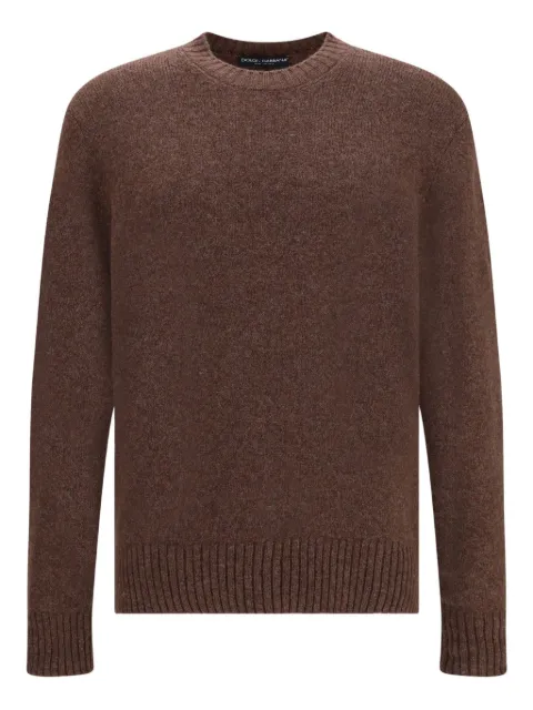 Dolce & Gabbana suéter con cuello redondo