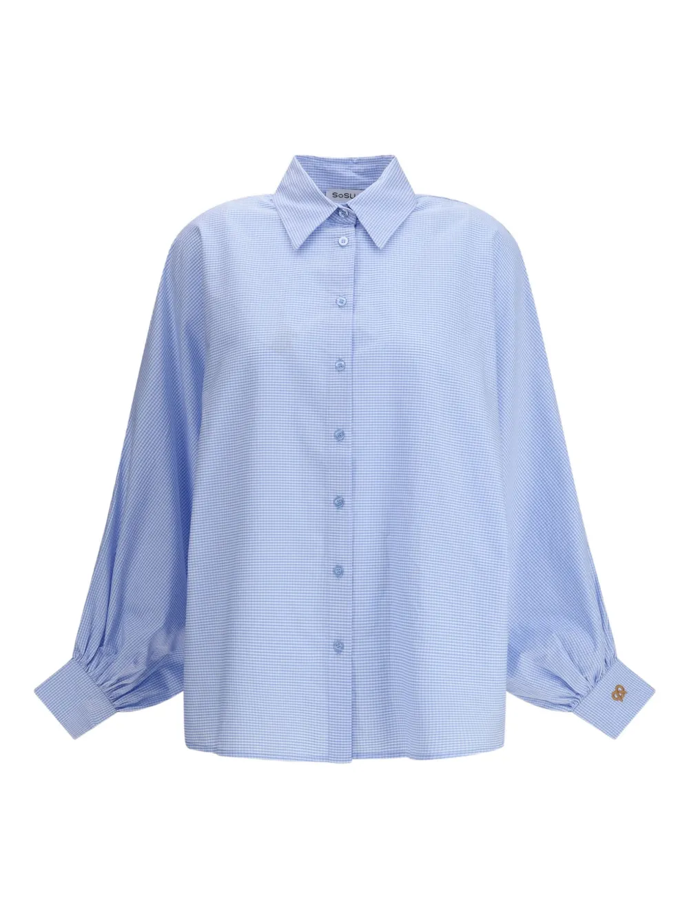 SoSUE Antonia Pretzel shirt - Blau
