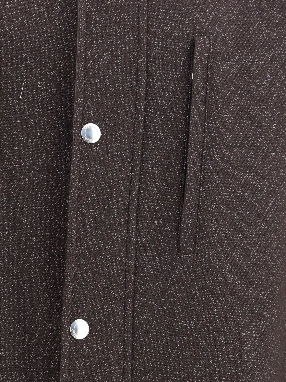 Brunello Cucinelli Long-sleeved Casual Jacket In Brown