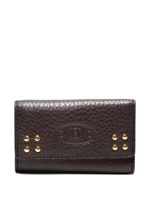 Celine Pre-Owned 2000-2020 Triomphe leather studded key case