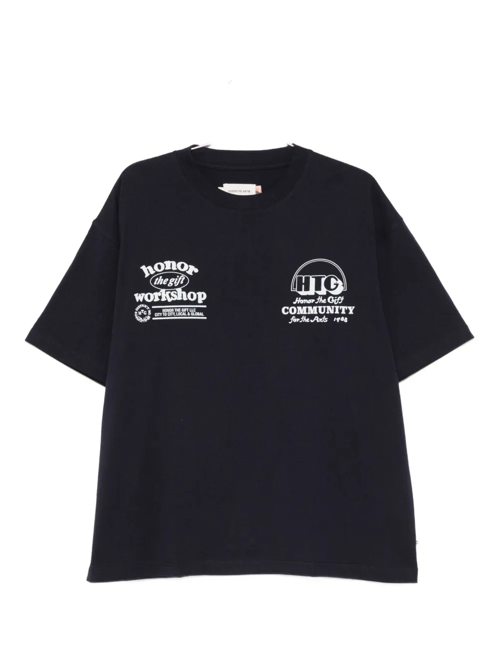 Honor The Gift Graphic-print T-shirt In Blue
