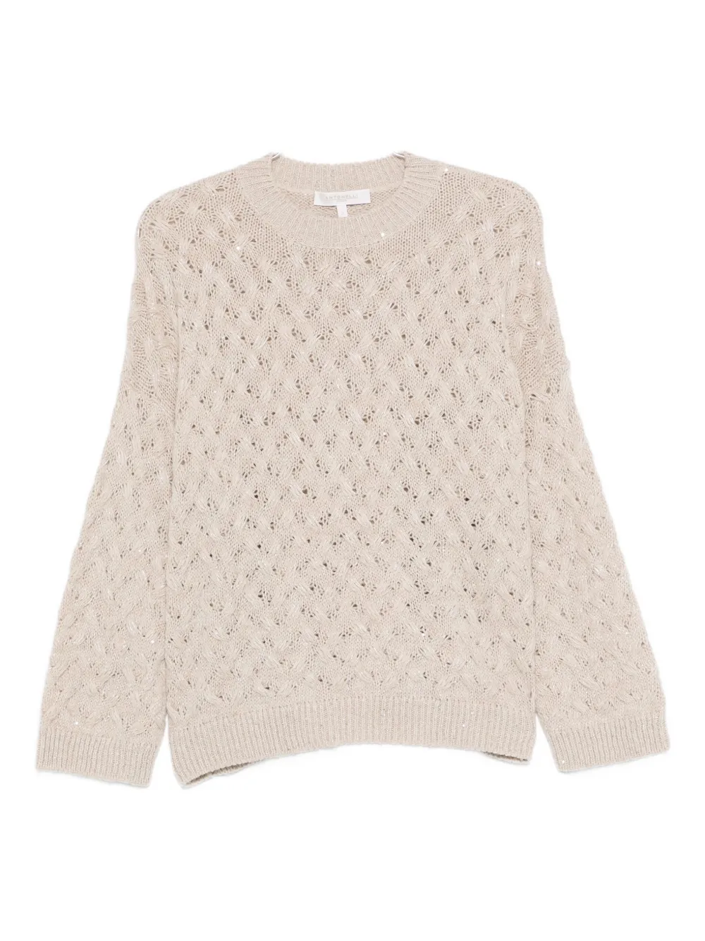 Antonelli open-work sweater | Pink | Image 1