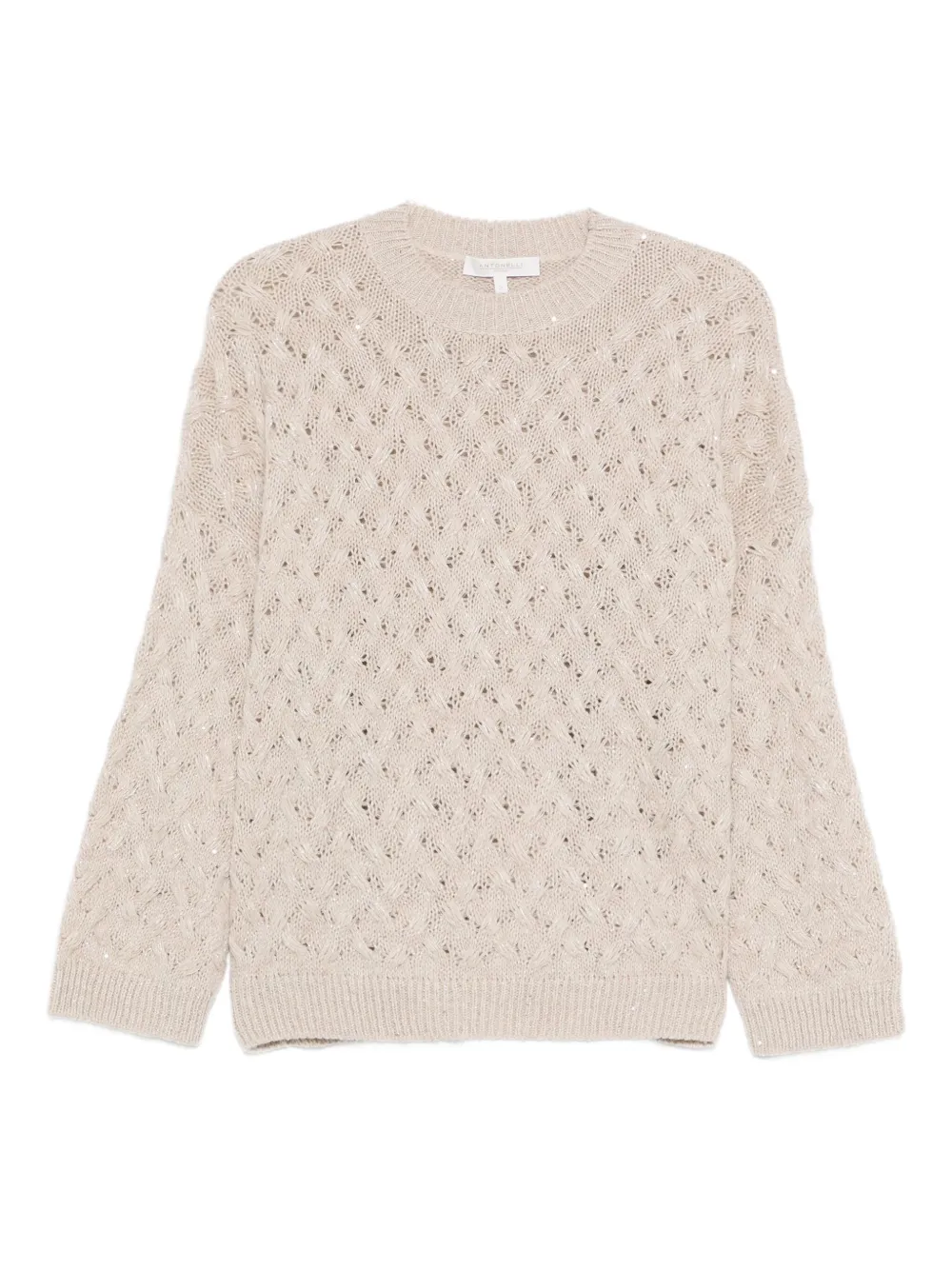 Antonelli open-work sweater | Pink | Image 1