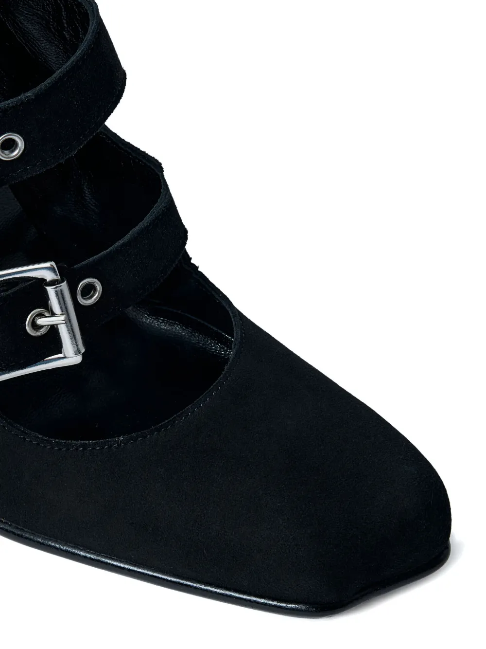 Vivienne Westwood 90mm buckle-strap heeled pumps Black