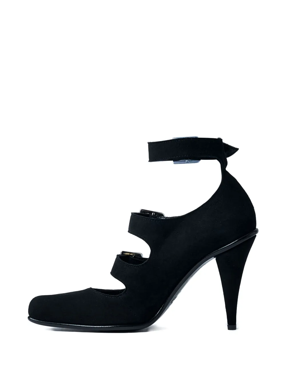 Vivienne Westwood 90mm buckle-strap heeled pumps Black