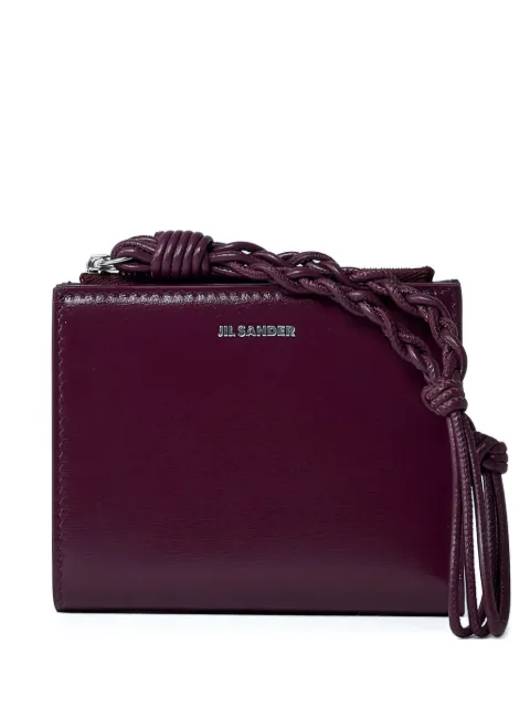 Jil Sander mini leather wallet