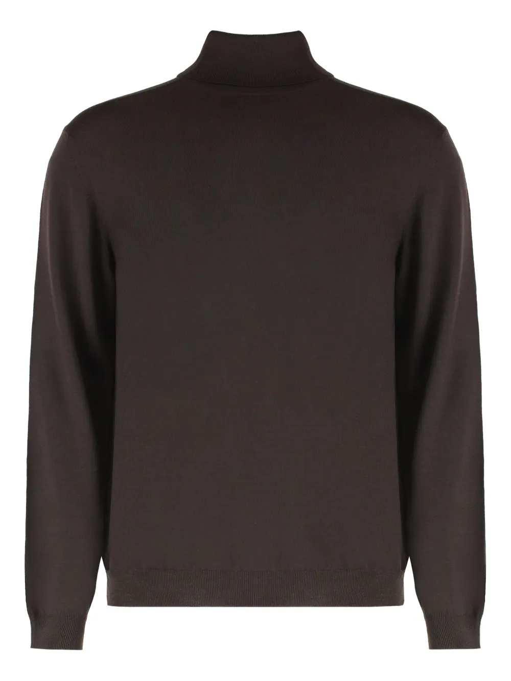 slowear high-neck wool sweater | Brown | Image 1