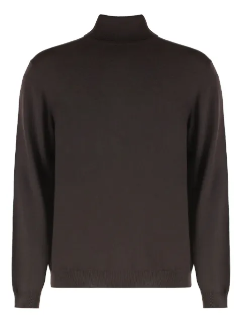 slowear high-neck wool sweater