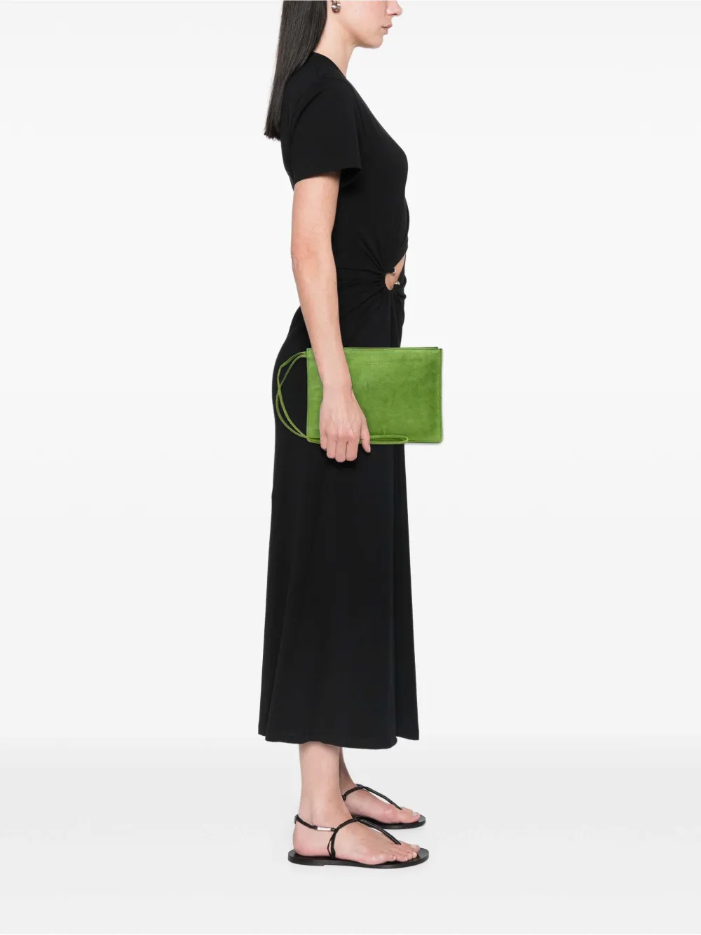Bottega Veneta Pre-Owned 2013-2025 Suede clutch bag | Pre-Owned | Image 2