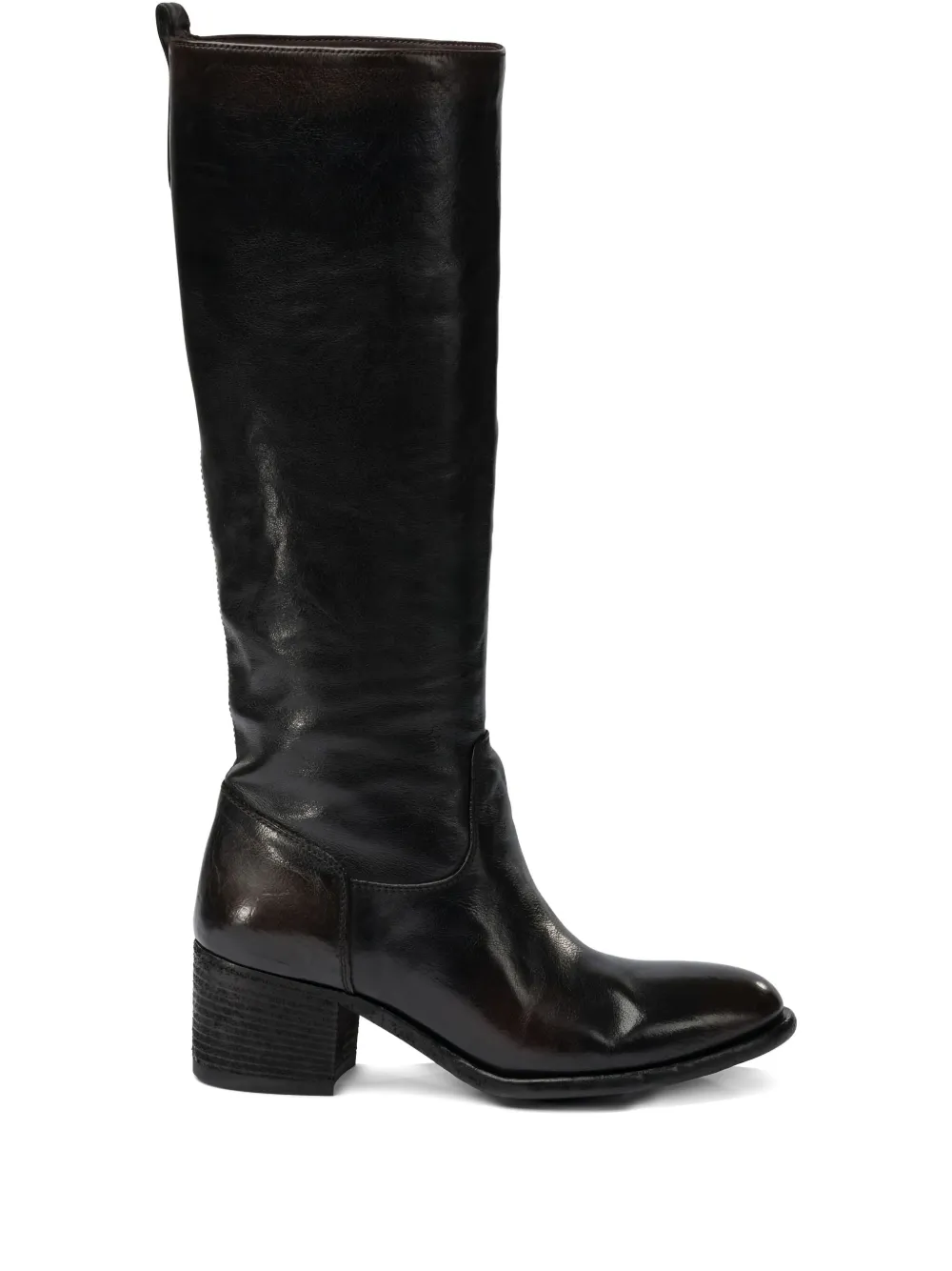Officine Creative 55mm Denner 116 leather boots Black