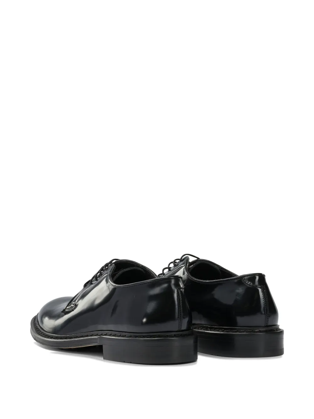 Sturlini Firenze Lace-up Leather Shoes In Black
