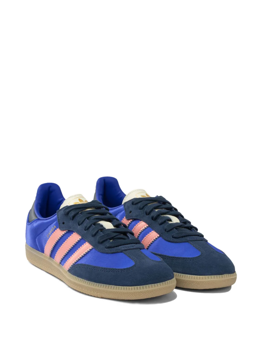 adidas Samba three-stripe sneakers Blue