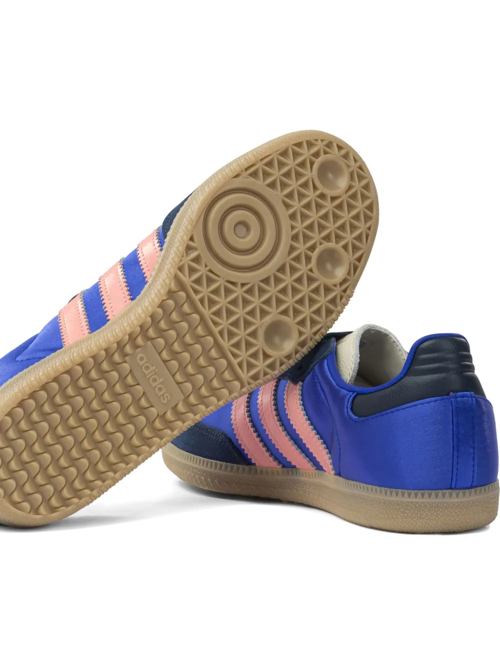adidas Samba three-stripe sneakers Blue