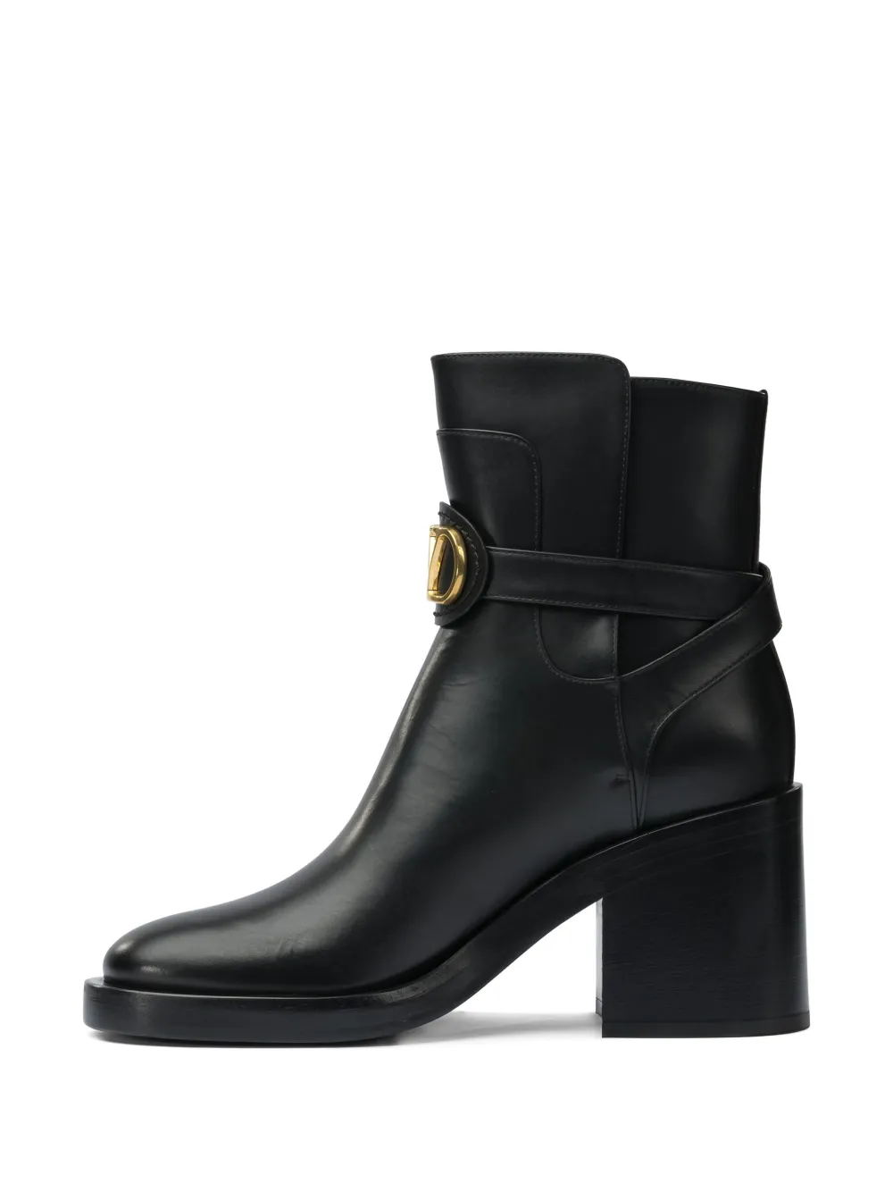 Valentino Garavani 90 mm Logo Signature laarzen Zwart