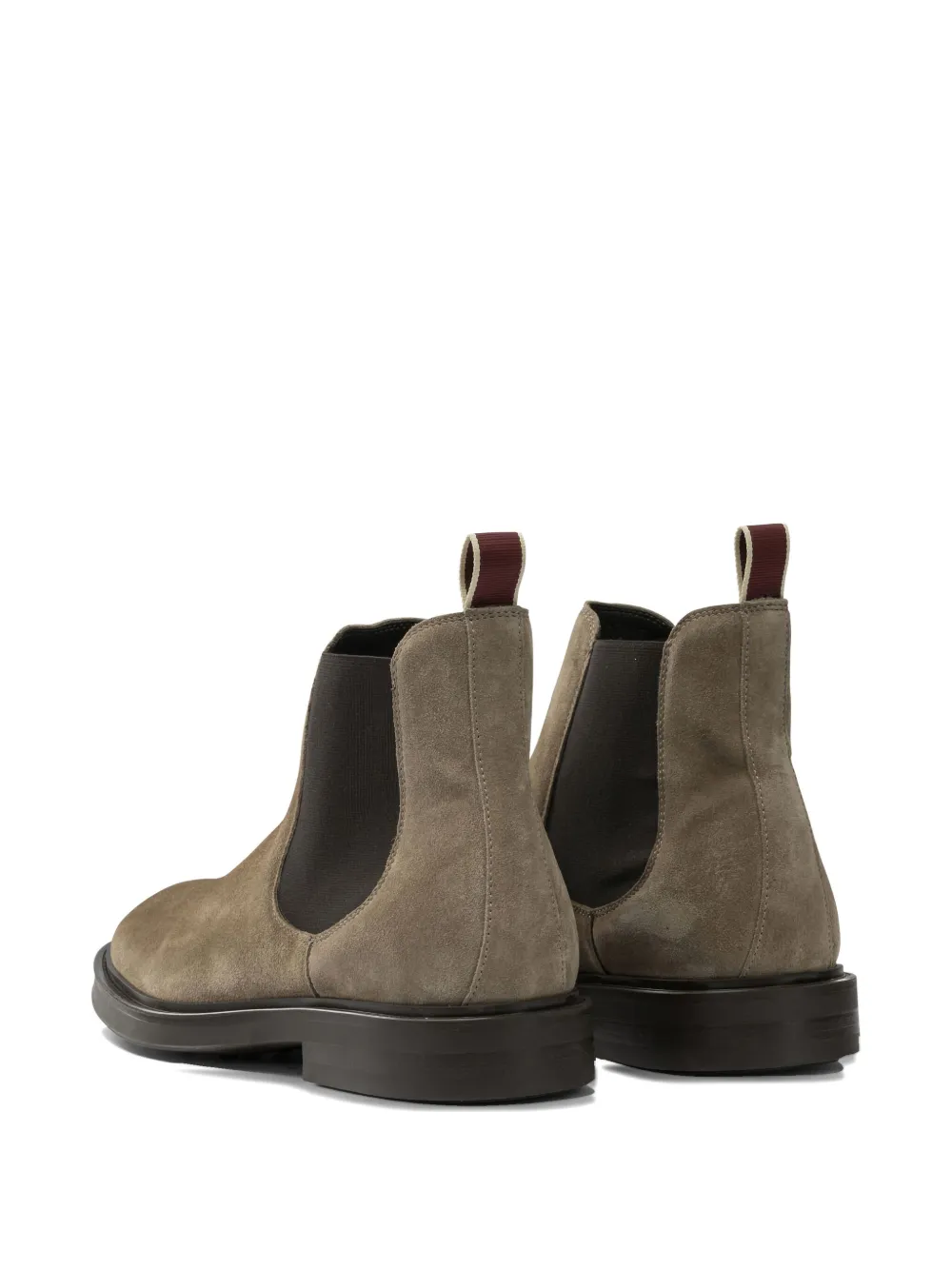Sturlini Firenze Suede Chelsea Boots In Brown