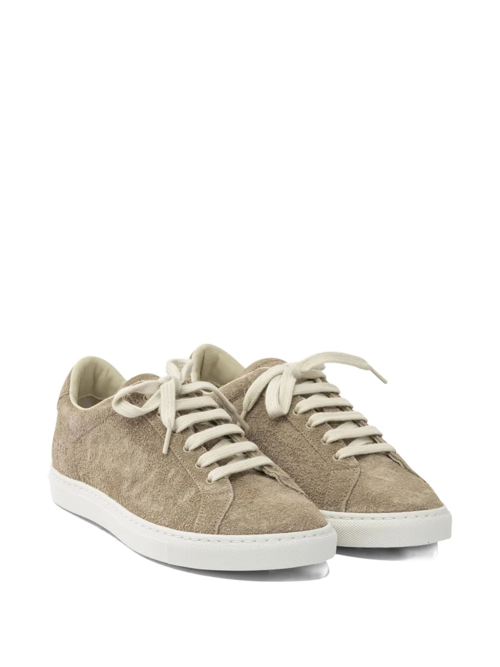 Common Projects Achilles suede lace-up sneakers Beige