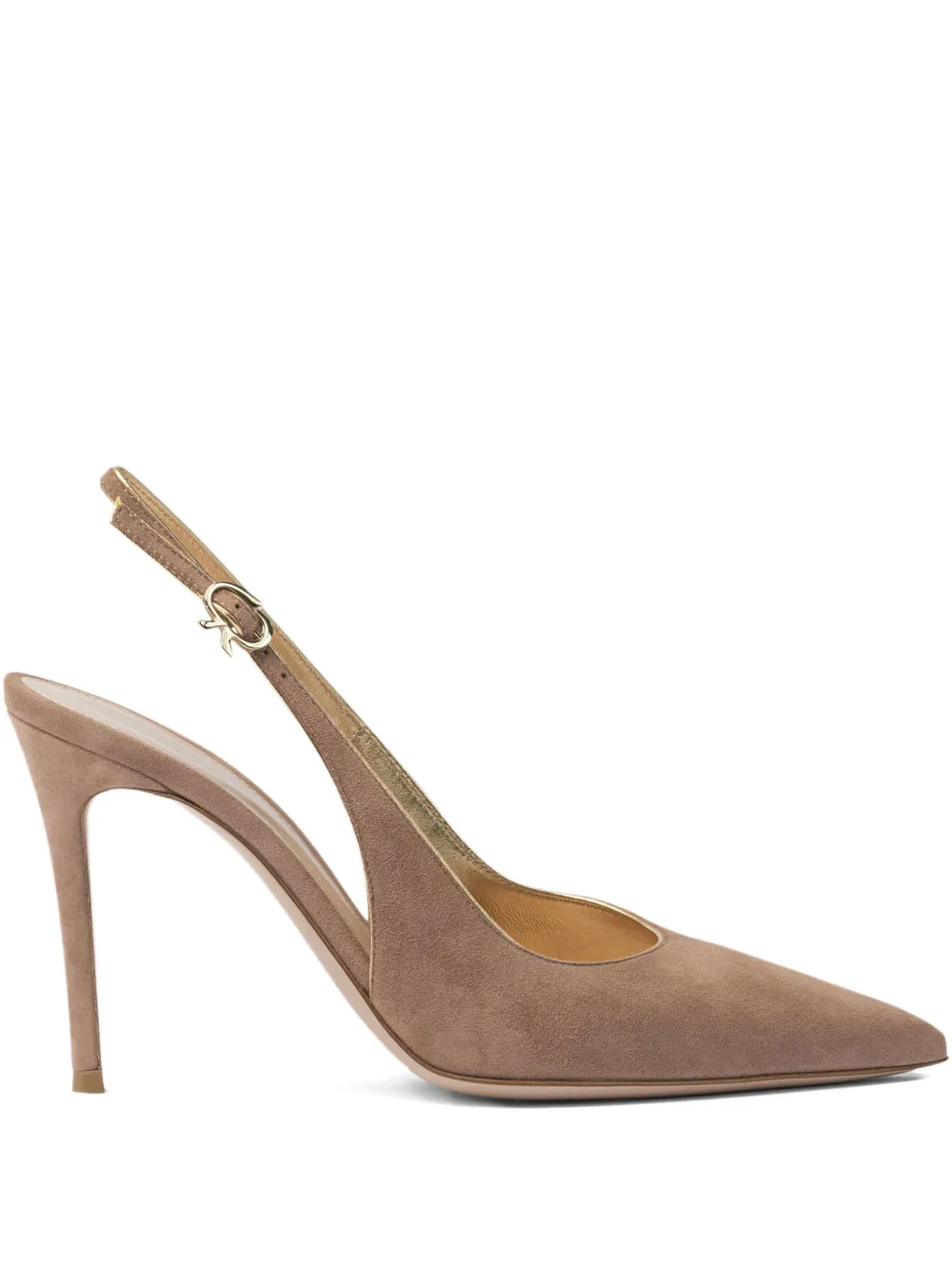 Gianvito Rossi 100mm Yves slingback pumps Pink