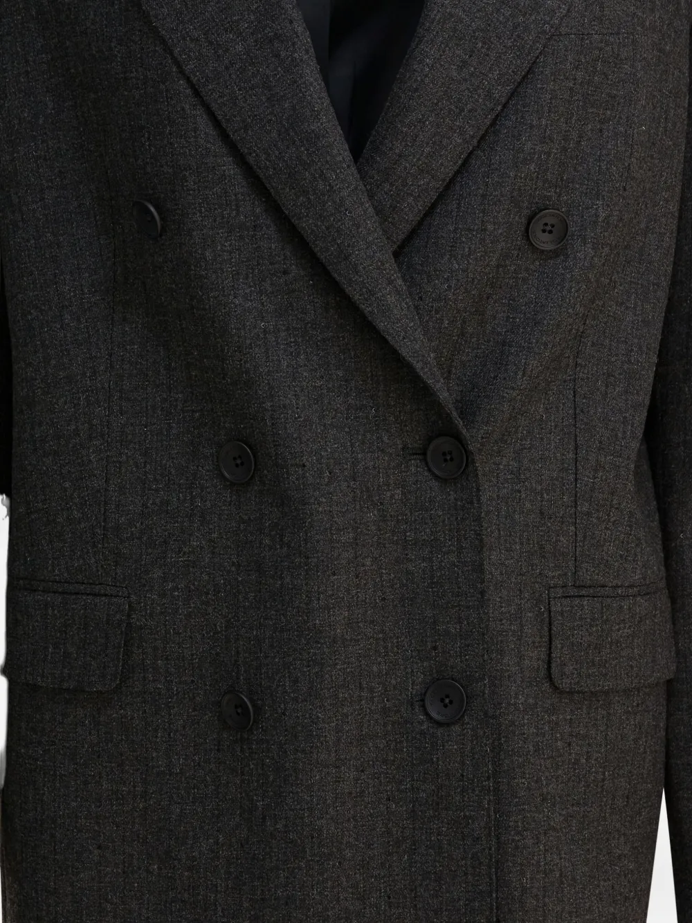 Tagliatore Tailored Jacket With Notched Lapels And Pockets In Black