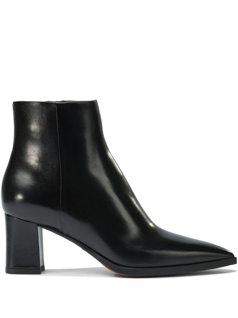 Santoni 65mm leather ankle boots | Black | Image 1