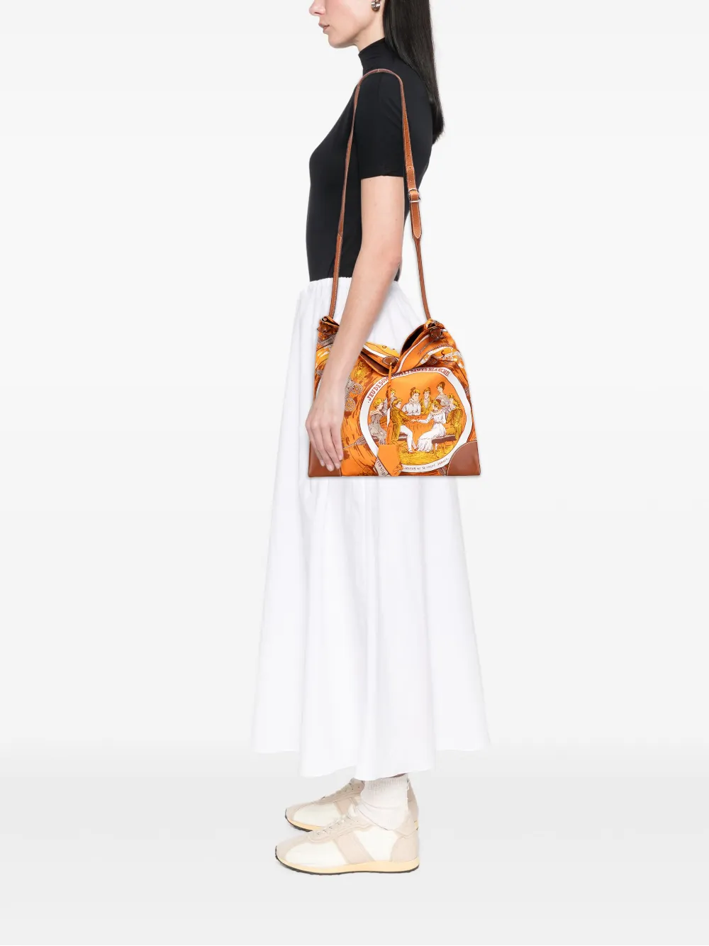 Hermès Pre-Owned 2009 Jeu des Omnibus et Dames Blanches Silky Pop crossbody bag | Pre-Owned | Image 2