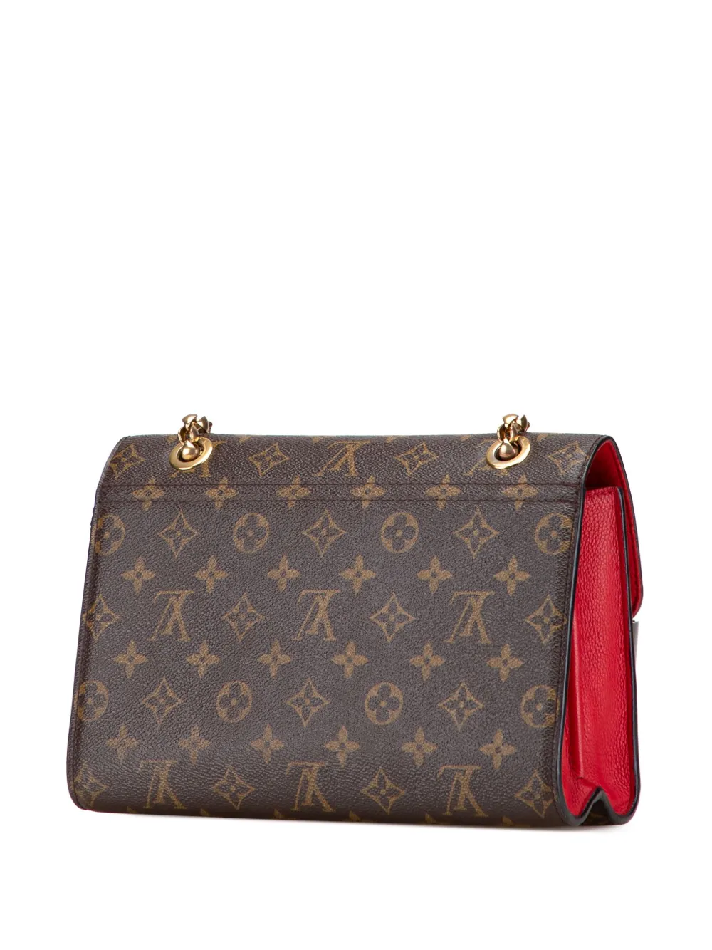 Pre-owned Louis Vuitton 2017 Monogram Victoire Crossbody Bag In Brown