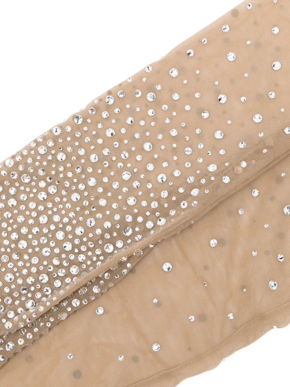 Giuseppe Di Morabito Lange tulen handschoenen Beige