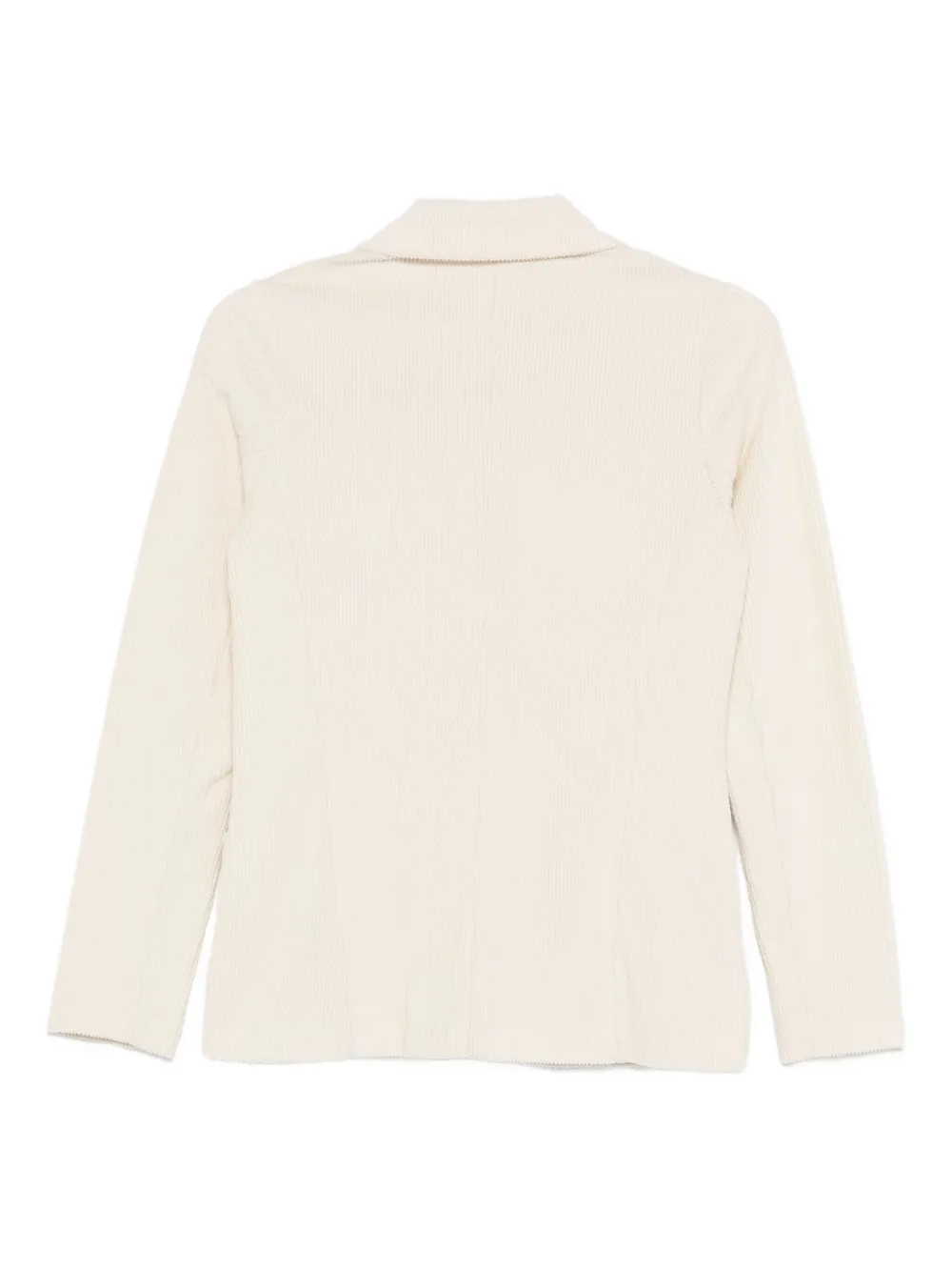 Majestic Buttoned Patch-pocket Blazer In White
