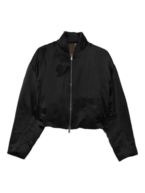 Masnada satin bomber jacket
