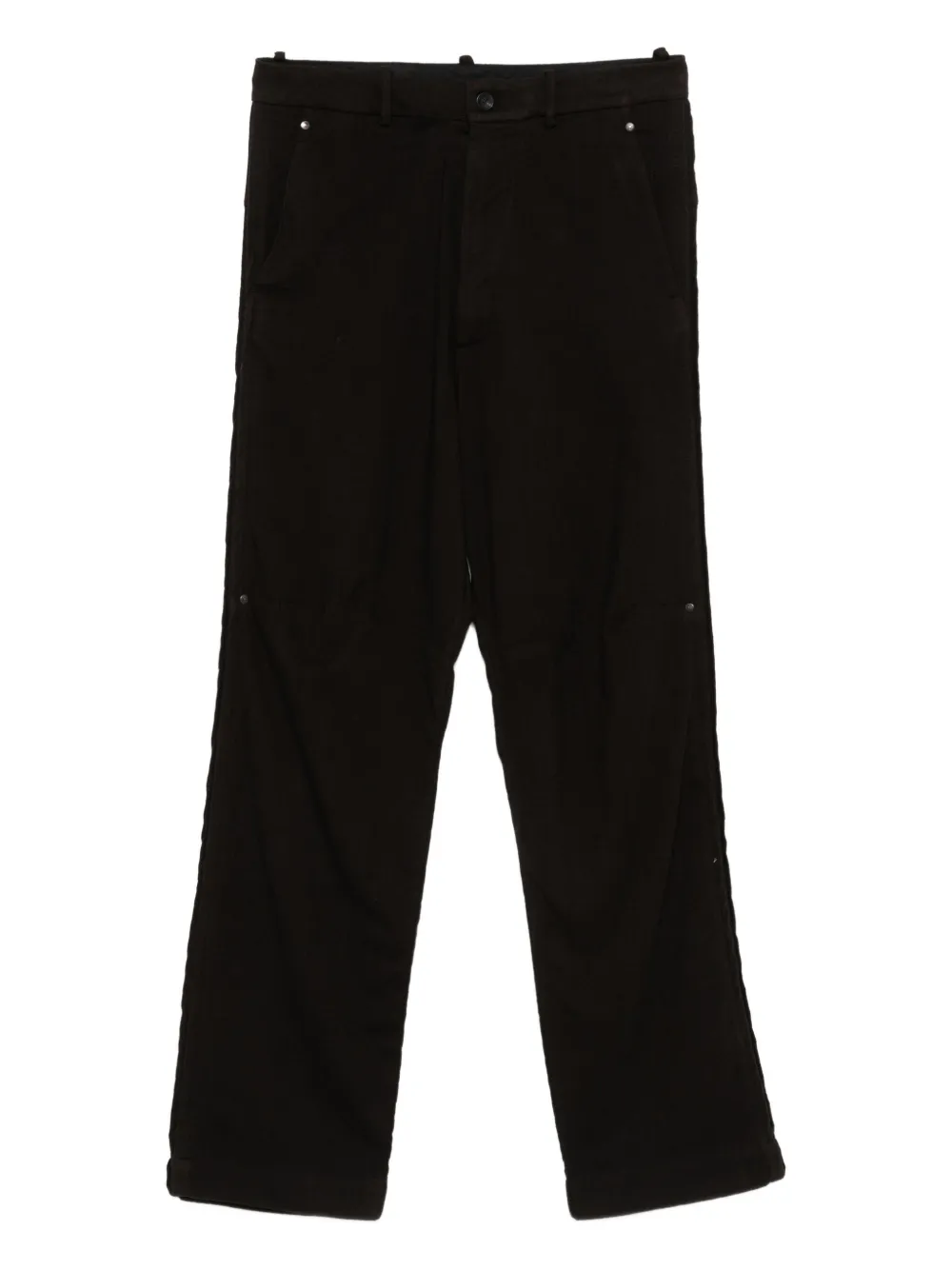 Masnada rivet-detail trousers | Brown | Image 1